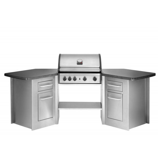 Grandhall - Limited Edition - Pro Elite Barbecue Island Set